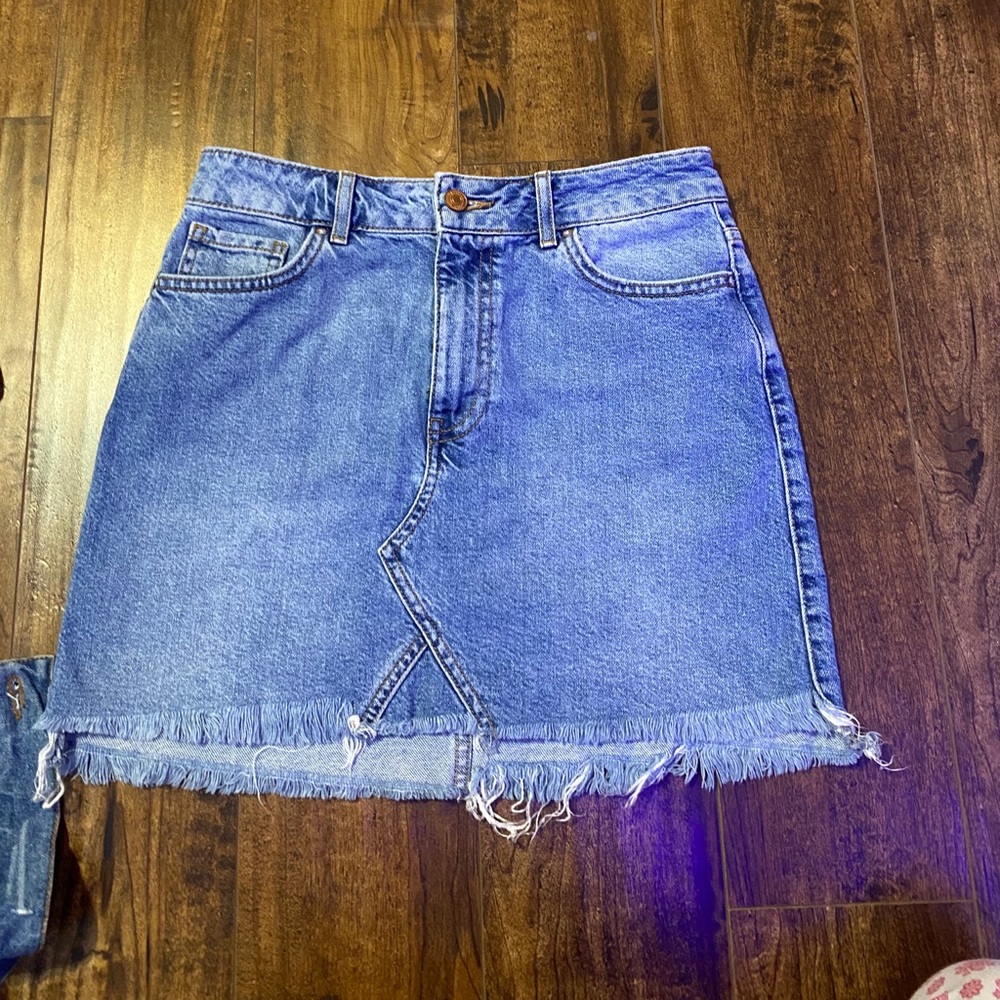 Jean/jegging skirt